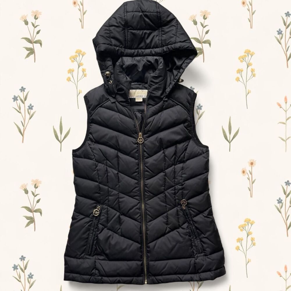 Michael-kors Women's Black Gilet